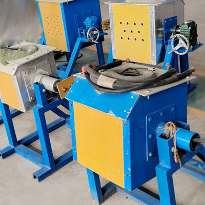 Hochleistungs-Induktionsschmelzofen für Stahl und Edelstahl 45kw