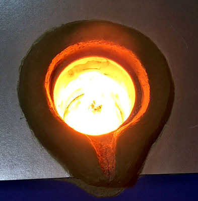 Elektrische Aluminiuminduktions-Schmelzofen für Stahlroheisen