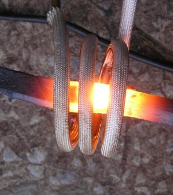 Elektrische Rundeisen-Endeninduktionsheizung Warmschmieden-Hochfrequenzmaschine