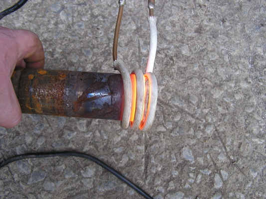 Elektrische Steuerelektromagnetische Induktions-Heizungs-Maschine der Stahlstangen-IGBT für das Schmieden